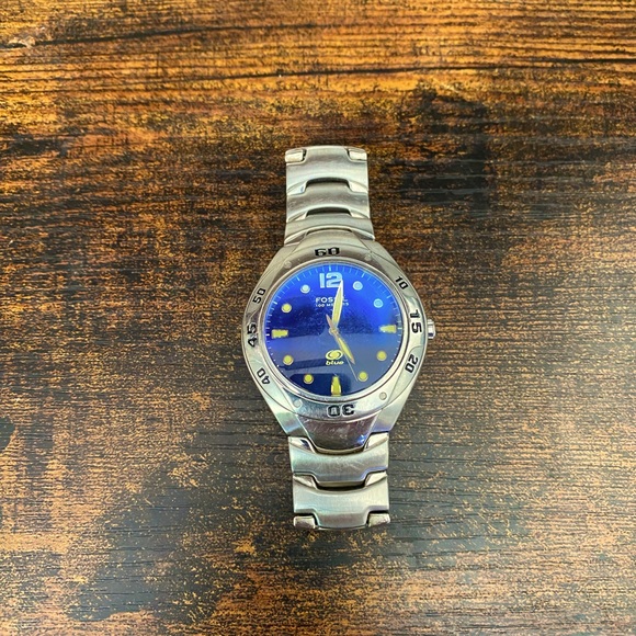 Fossil Other - Men’s Fossil Blue Watch AM-3395
